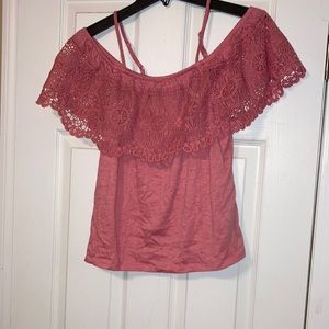 No Boundaries Off the Shoulder Cute Top XL